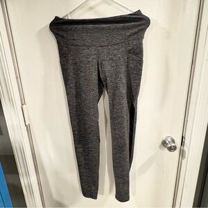 Old Navy Active Gray Striped Leggings